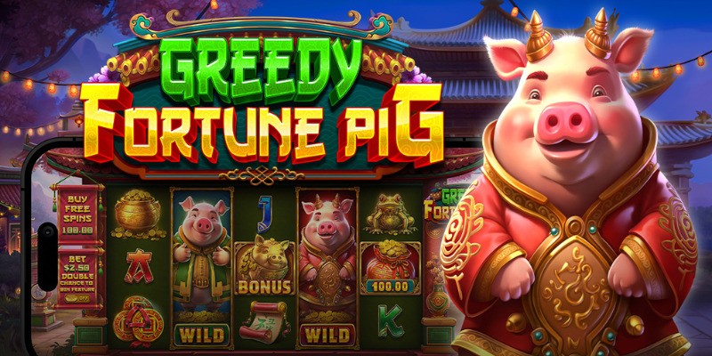 Слот Greedy Fortune Pig: игра про удачу и богатство