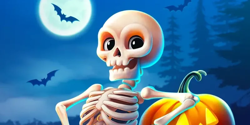 Слот Haunted Reels: Хэллоуинские барабаны
